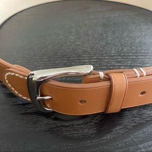 Talbots Tan Genuine Leather Belt, Large